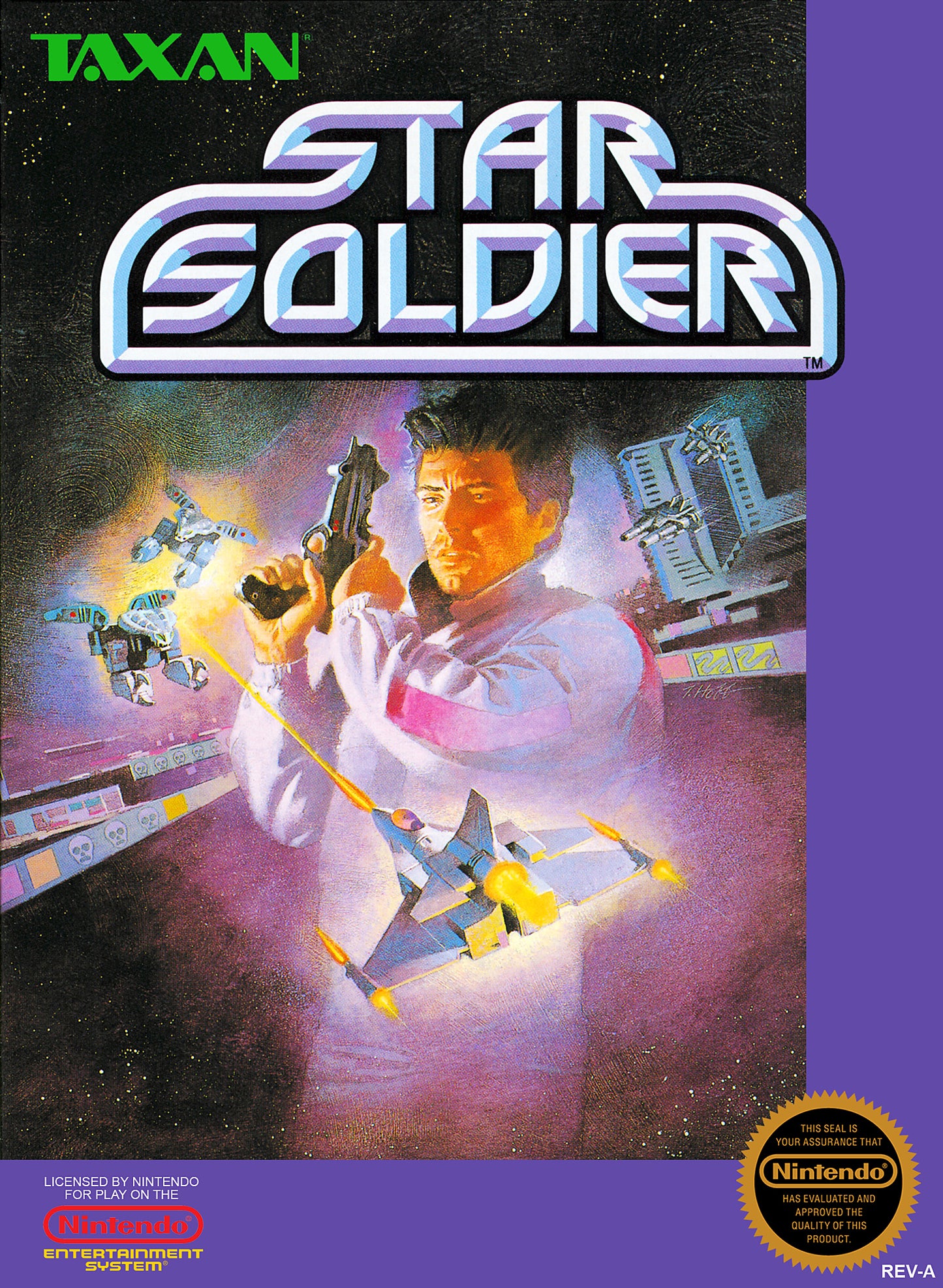 STAR SOLDIER - NES (W/BOX)