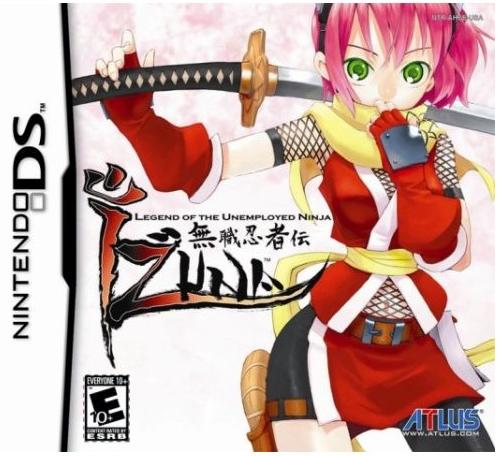 IZUNA: LEGEND OF THE UNEMPLOYED NINJA - DS