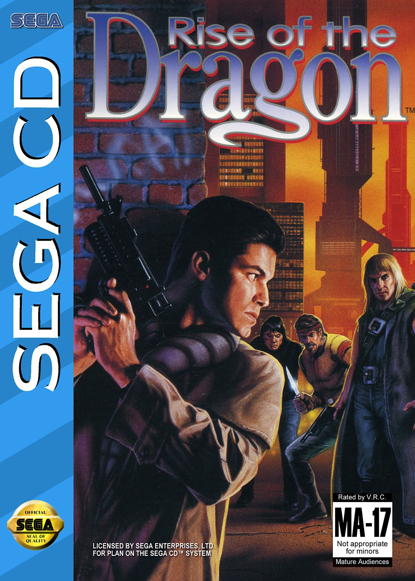 RISE OF THE DRAGON - SEGACD