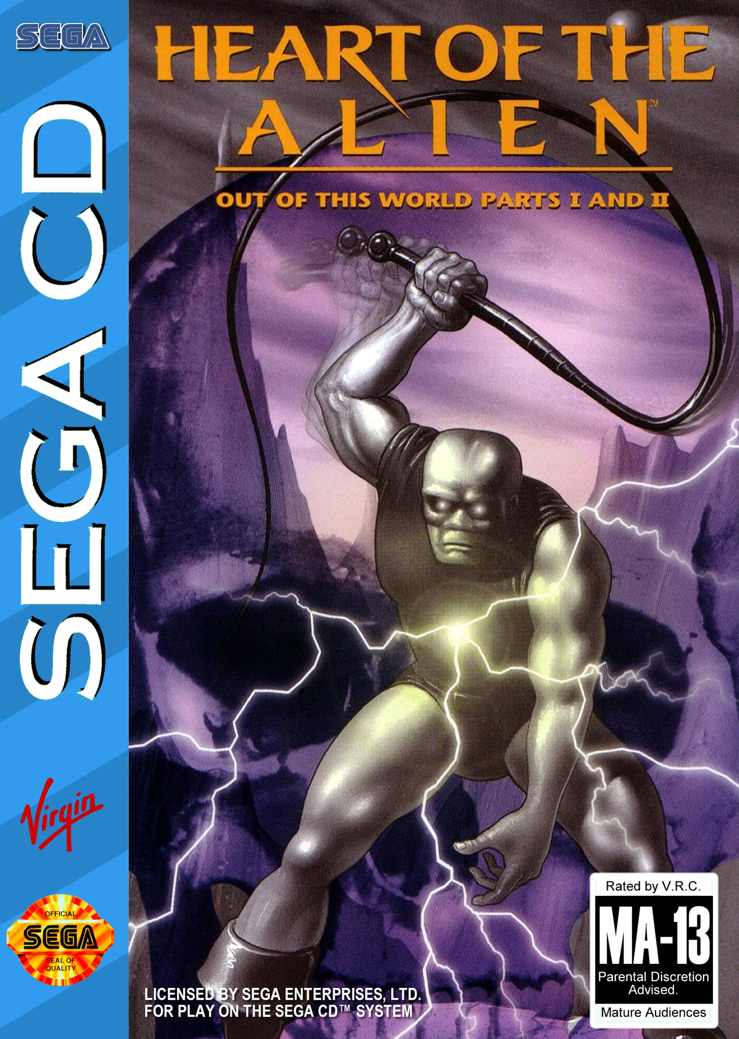 HEART OF THE ALIEN - SEGACD