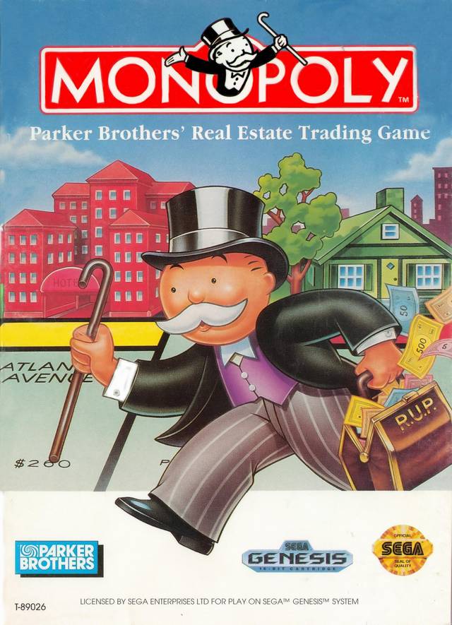 MONOPOLY - GENESIS (CARTRIDGE ONLY)