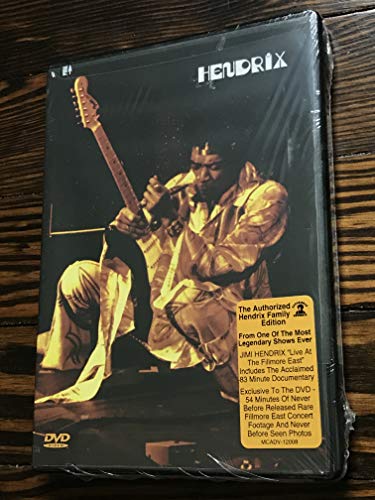 HENDRIX, JIMI - DVD-LIVE AT THE FILLMORE EAST