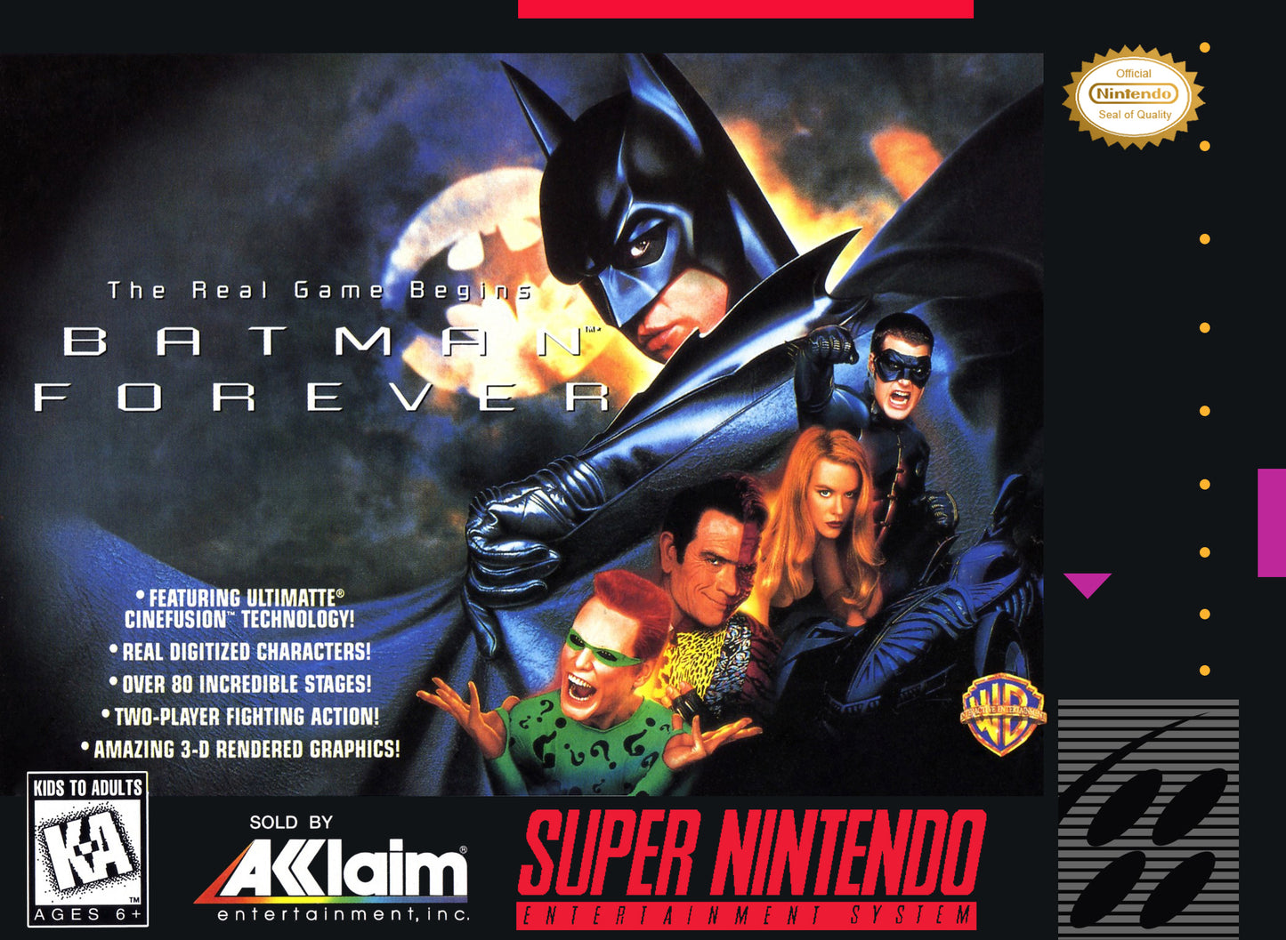 BATMAN FOREVER - SNES