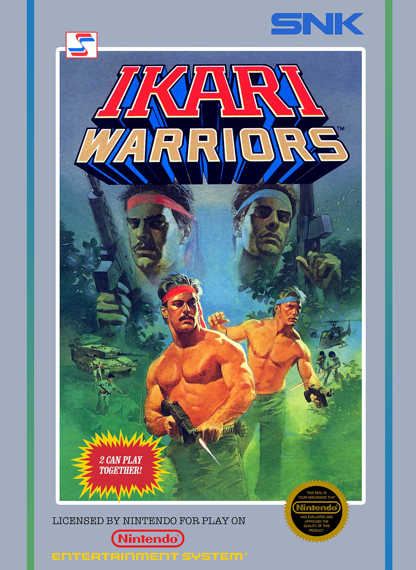 IKARI WARRIORS III: THE RESCUE - NES (W/BOX & MANUAL)