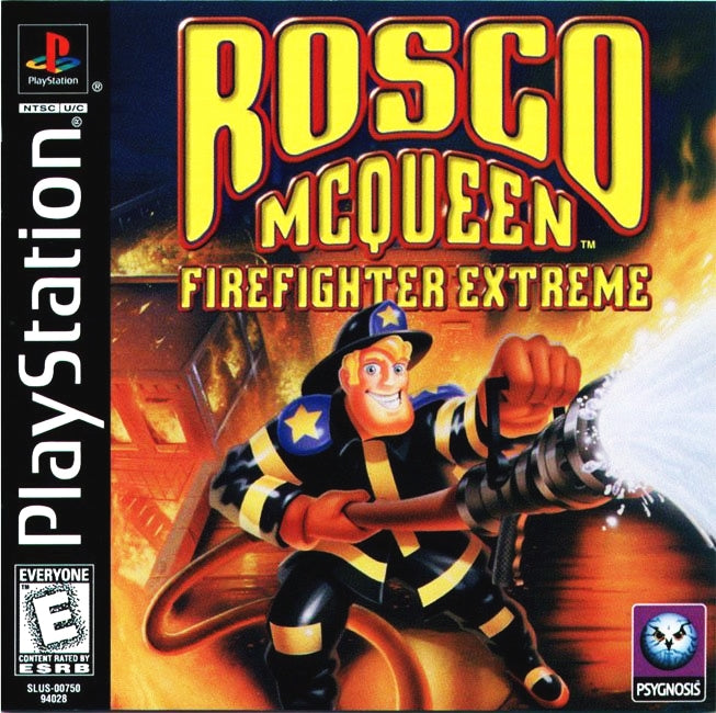 ROSCO MCQUEEN: FIREFIGHTER EXTREME - PS1