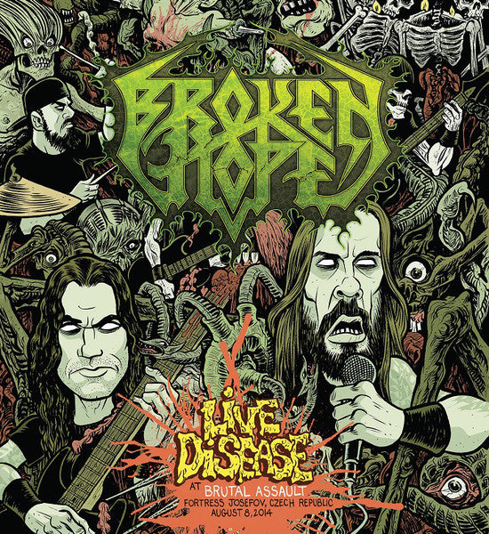 BROKEN HOPE - LIVE DISEASE (CD/BLU)