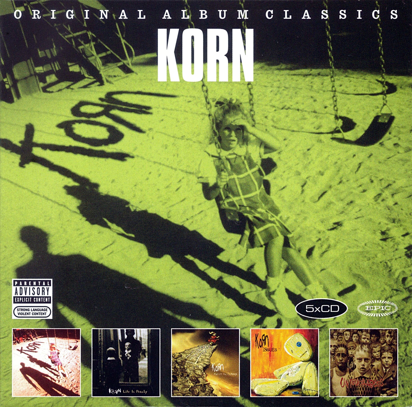 KORN - ORIGINAL ALBUM CLASSICS (5CDS)