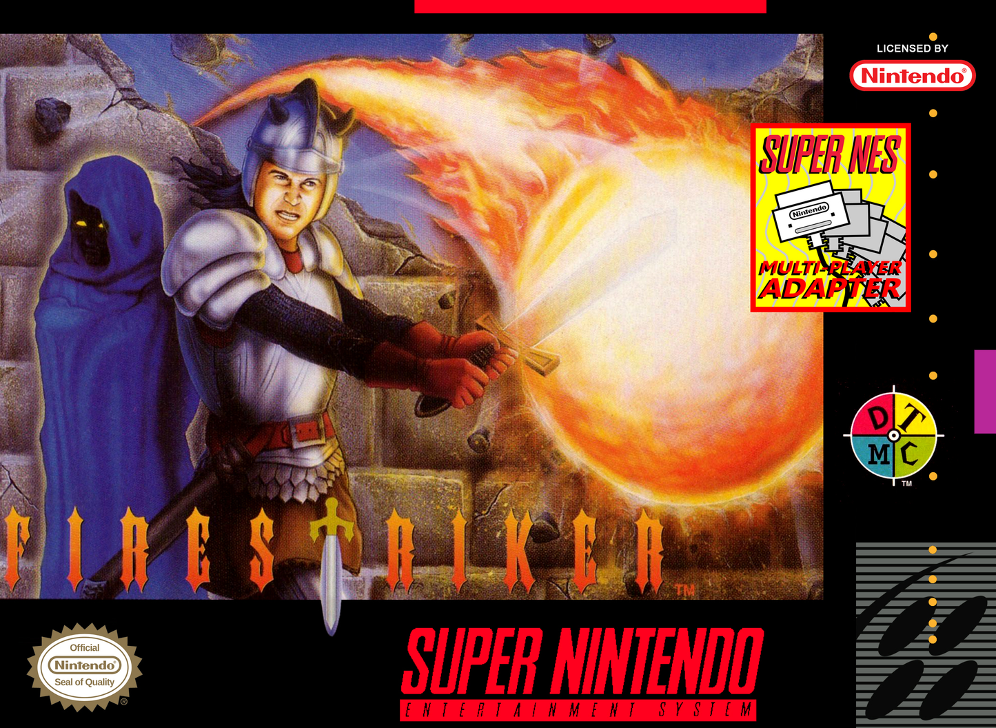 FIRE STRIKER - SNES (W/BOX)