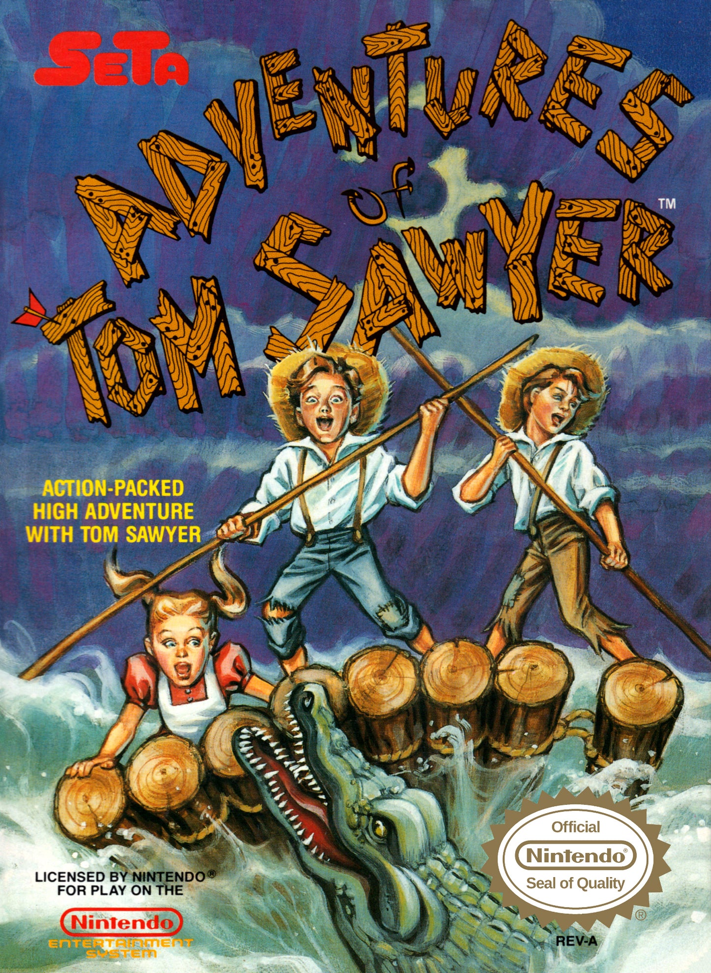 ADVENTURES OF TOM SAWYER - NES