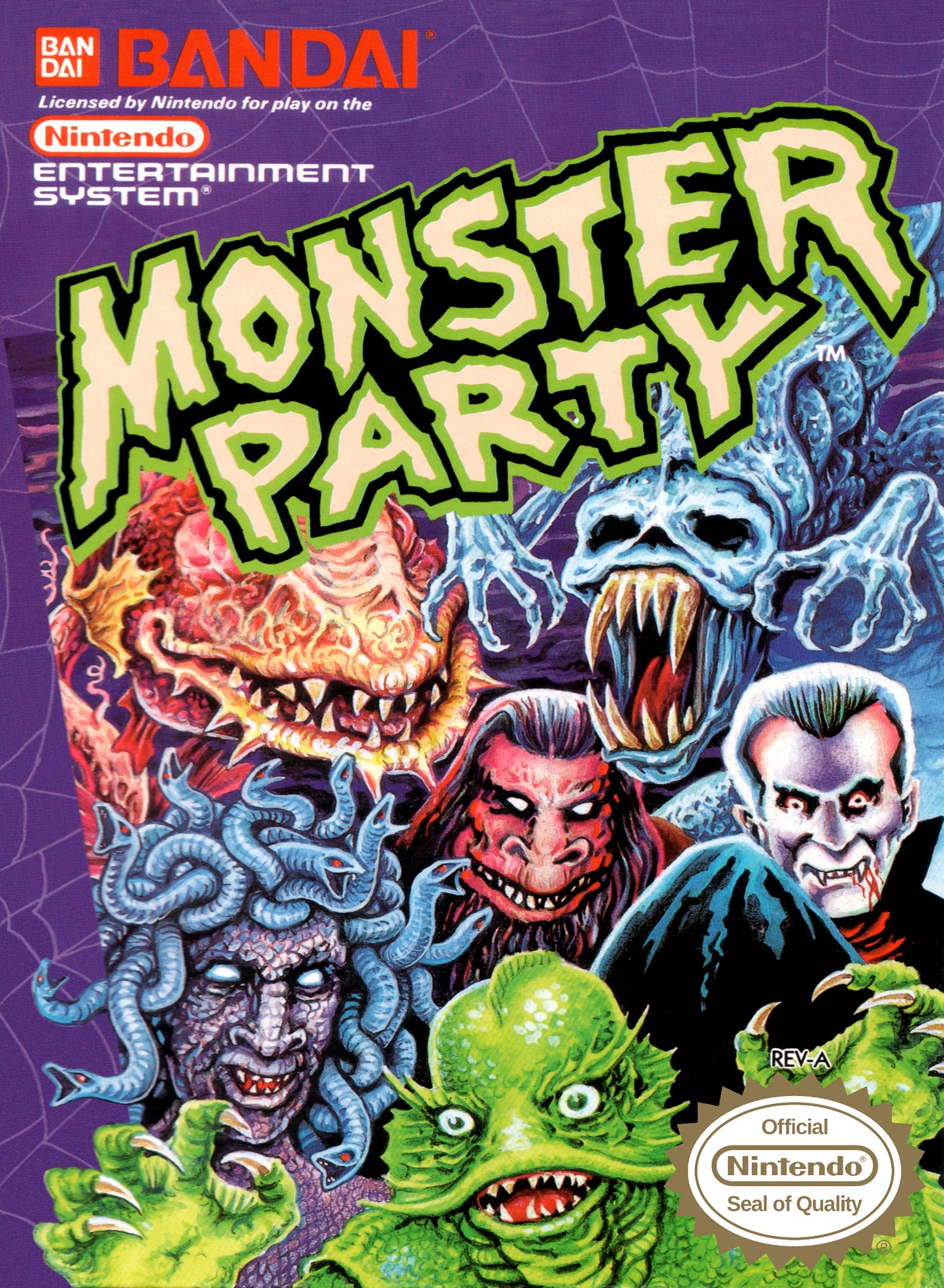 MONSTER PARTY - NES
