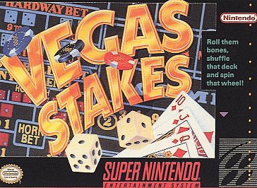 VEGAS STAKES - SNES (W/BOX)