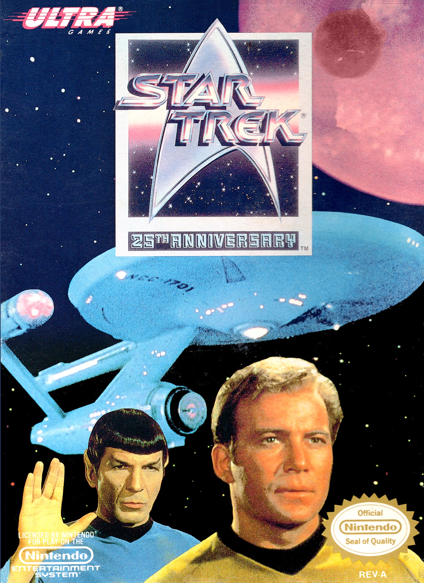 STAR TREK: 25TH ANNIVERSARY - NES (W/BOX)