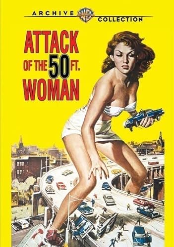 ATTACK OF THE 50 FT WOMAN - DVD-1958-ALLISON HAYES-WARNER ARCHIVE CO