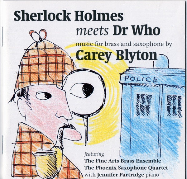 BLYTON, CAREY - SHERLOCK HOLMES MEETS DR. WHO