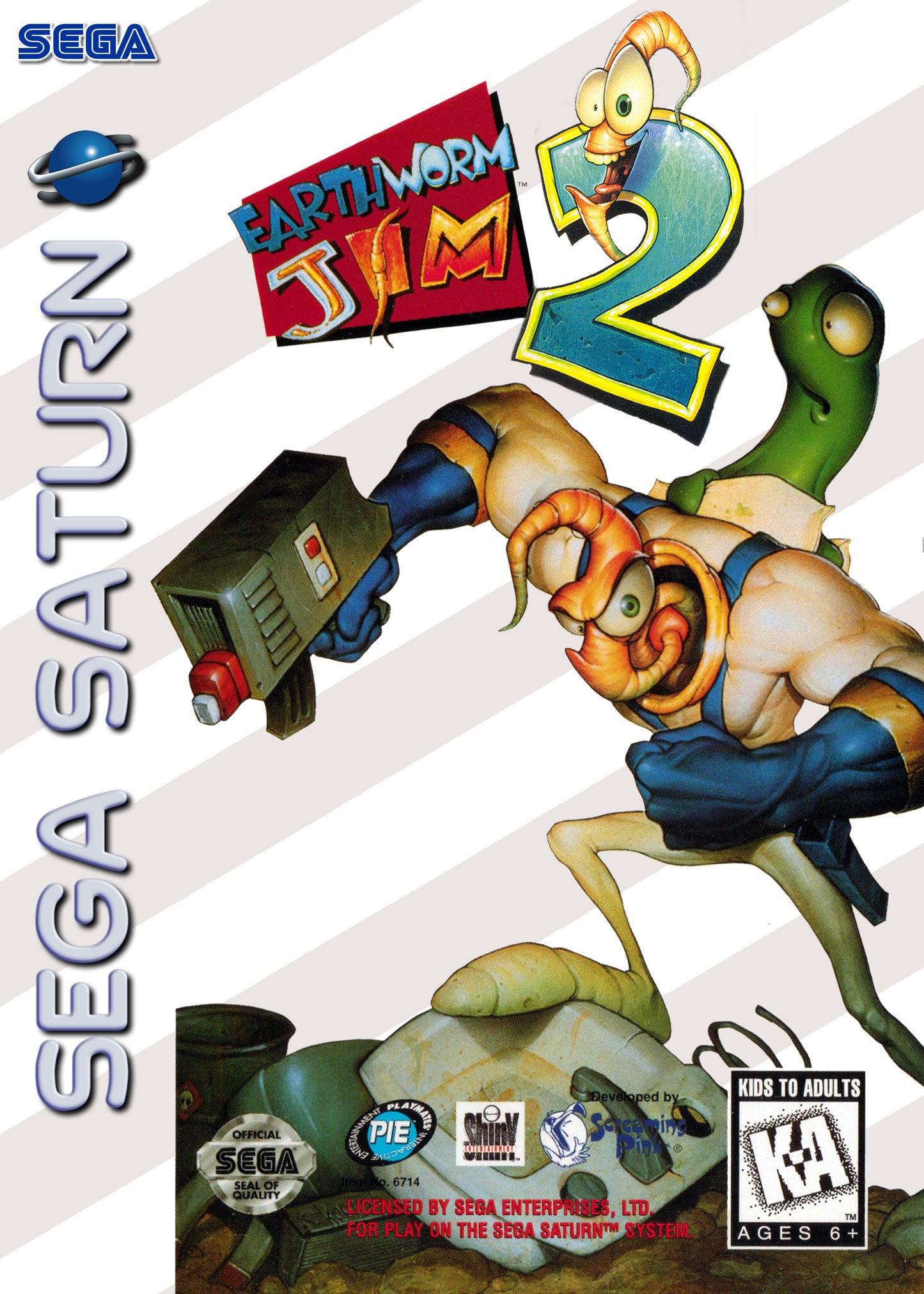 EARTHWORM JIM 2 - SATURN