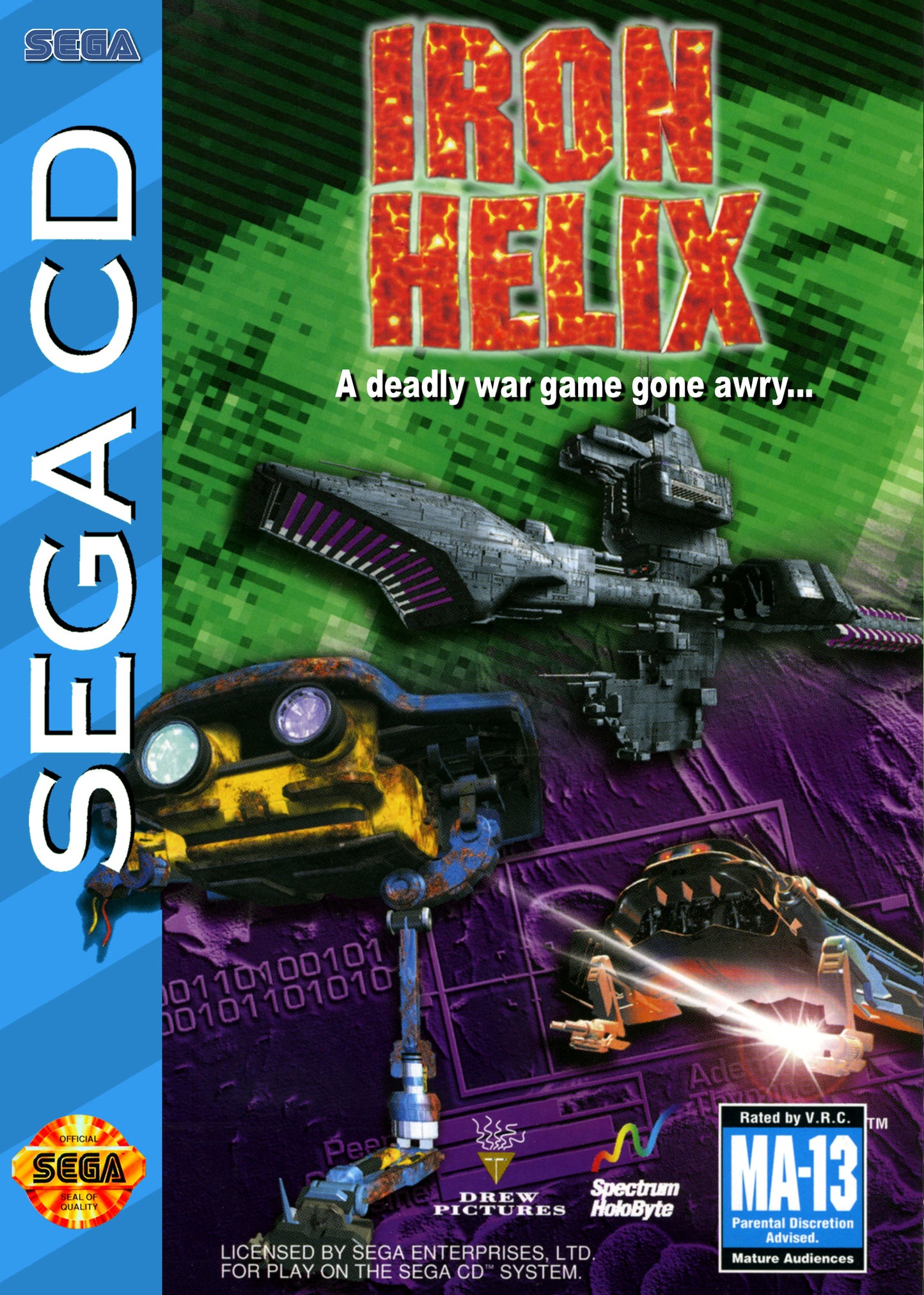 IRON HELIX - SEGACD