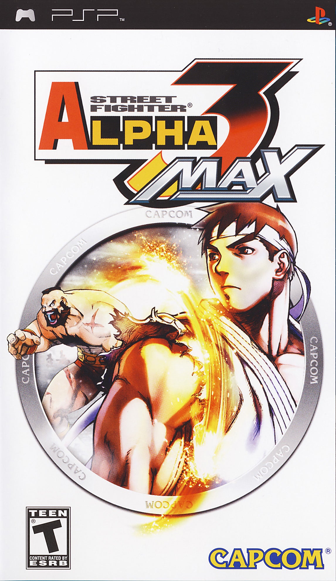 STREET FIGHTER ALPHA 3 MAX - PSP