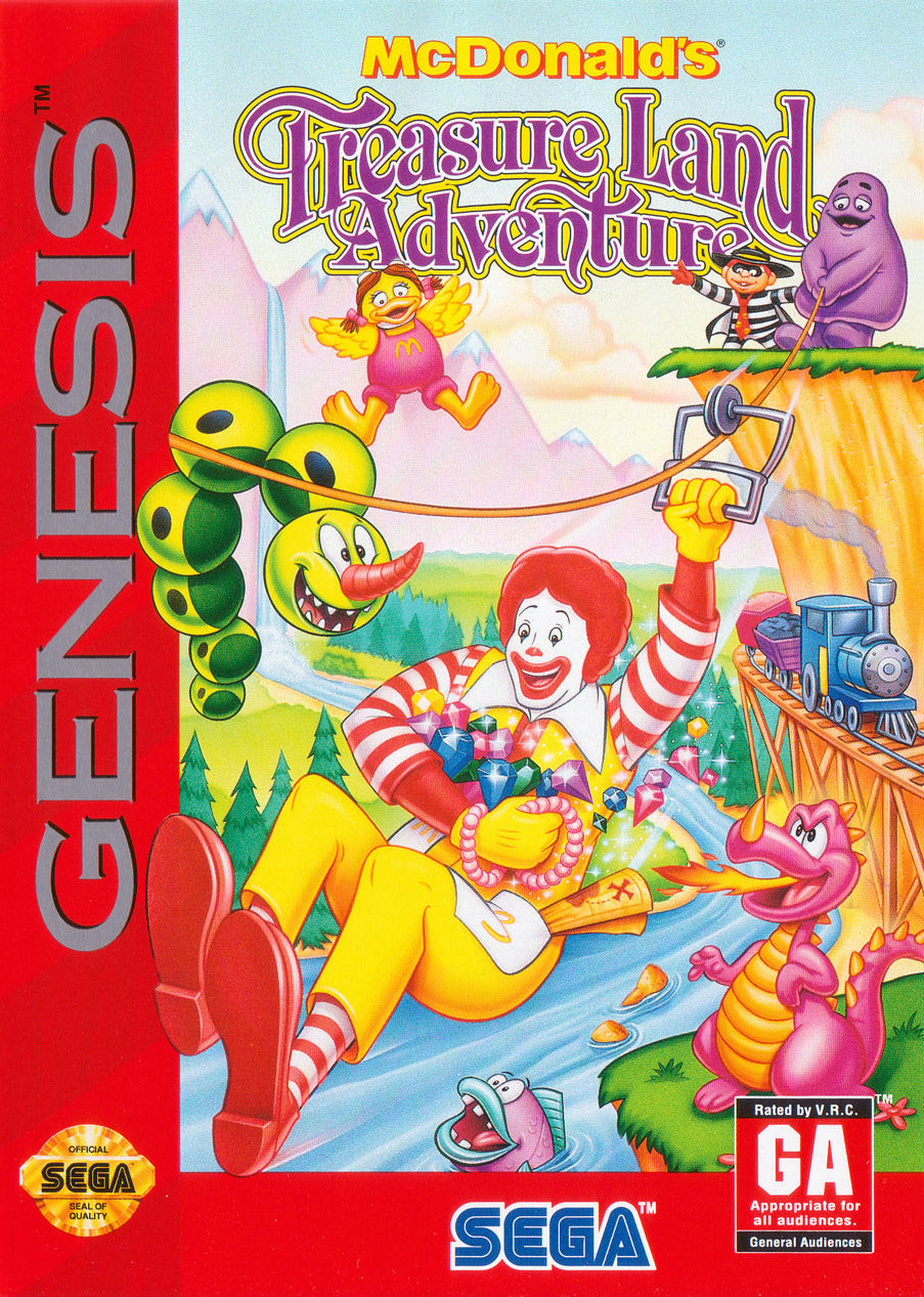 MCDONALD'S TREASURELAND ADVENTURE - GENESIS