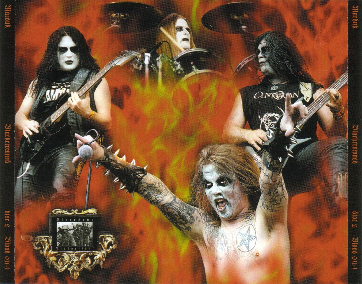 MARDUK - BLACKCROWNED (BOOK & VIDEO)