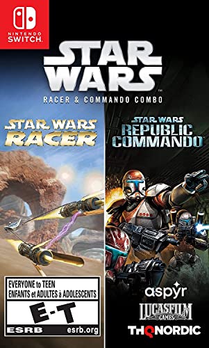 STAR WARS RACER/REPUBLIC COMMANDO - SWITCH