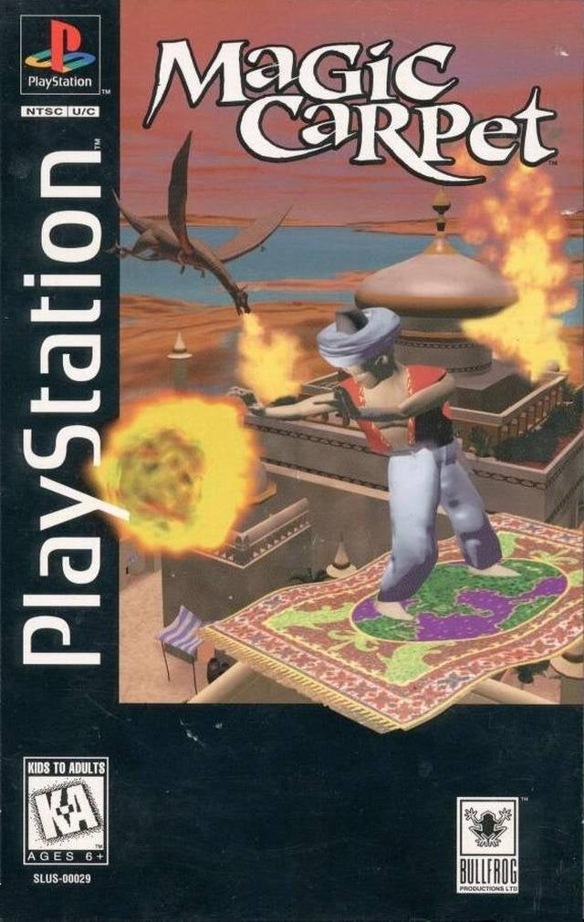 MAGIC CARPET (LONGBOX) - PS1