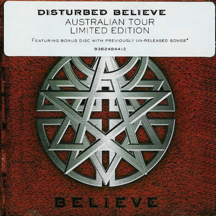 DISTURBED - BELIEVE (LTD ED BOOK)