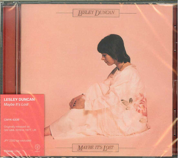 DUNCAN, LESLEY - MAYBE IT'S LOST