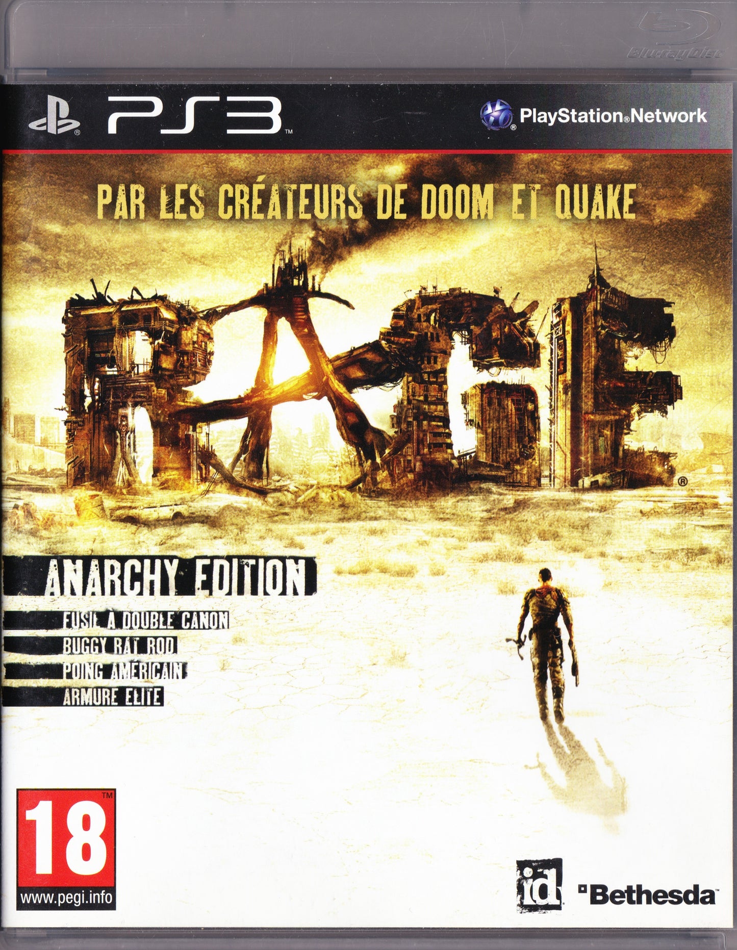 RAGE (ANARCHY EDITION) - PS3