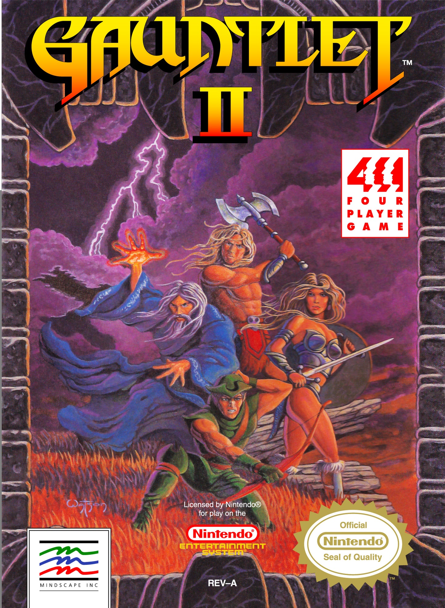 GAUNTLET - NES