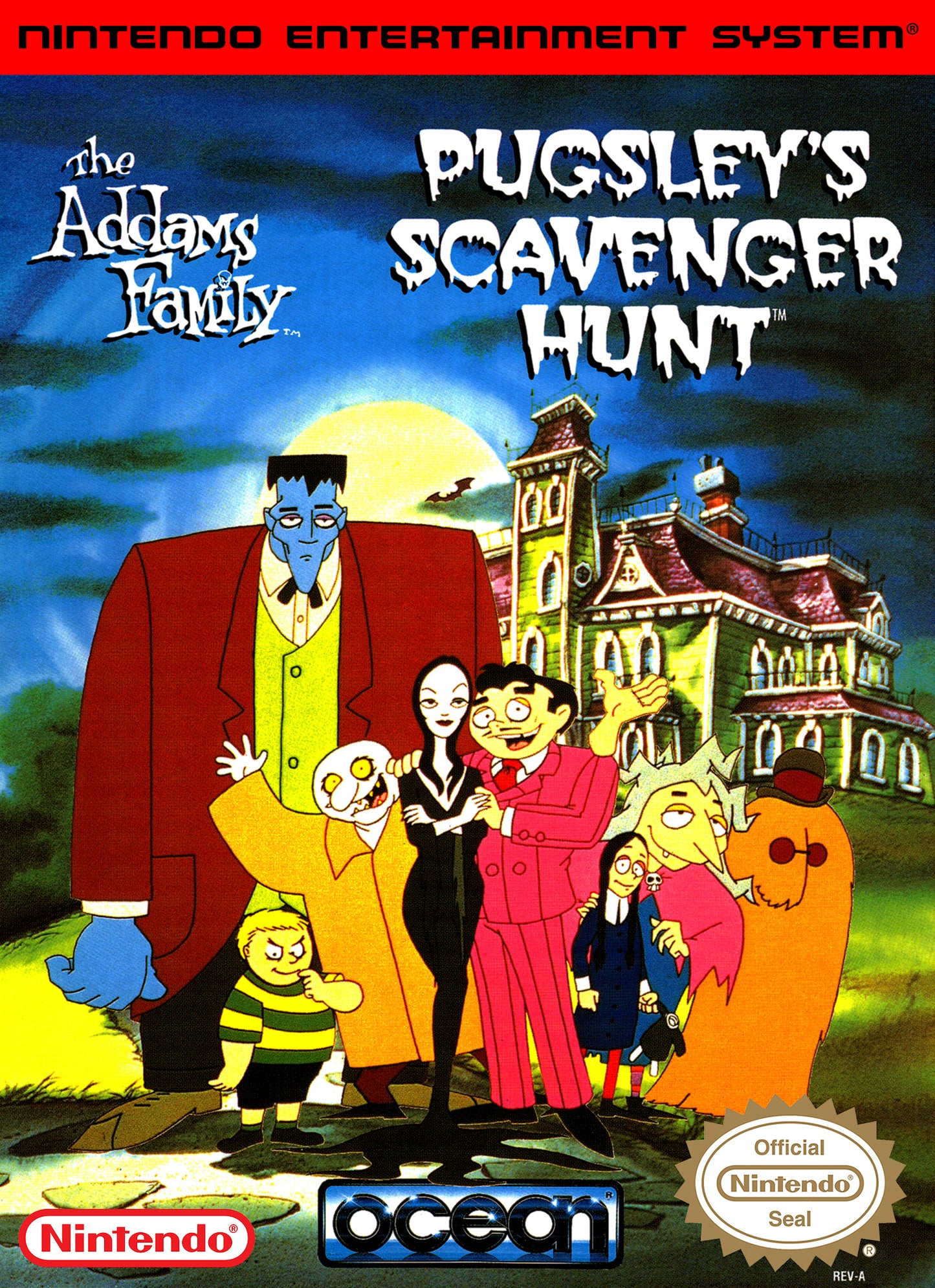 ADDAMS FAMILY: PUGSLEY'S SCAVENGER HUNT - NES