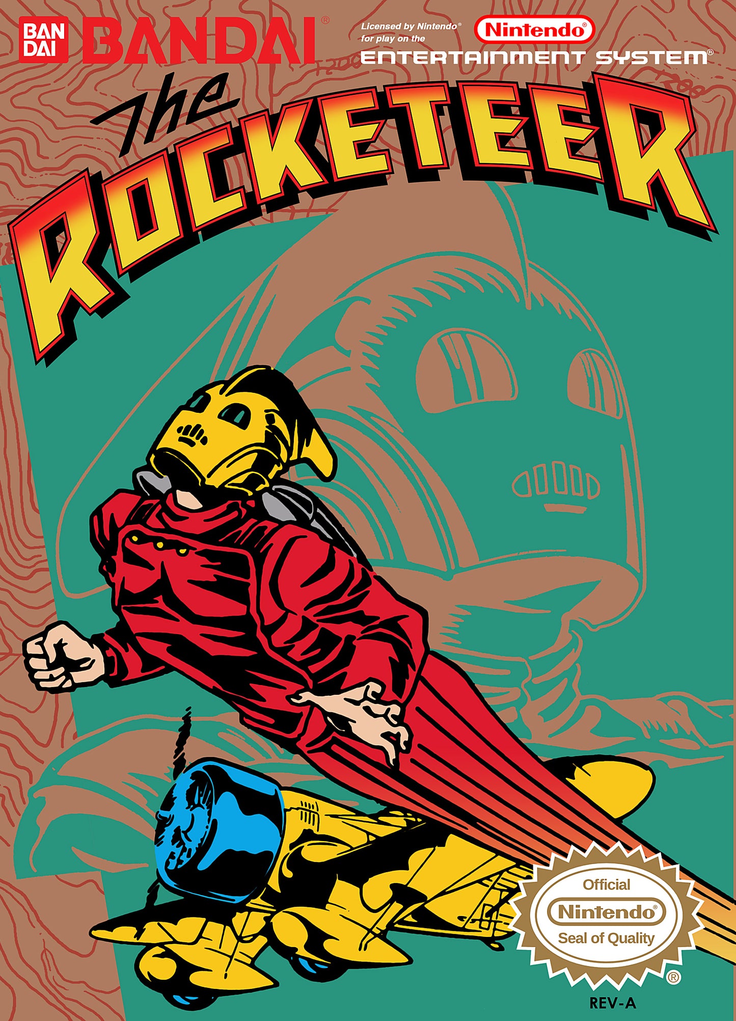 ROCKETEER - NES (W/BOX & MANUAL)