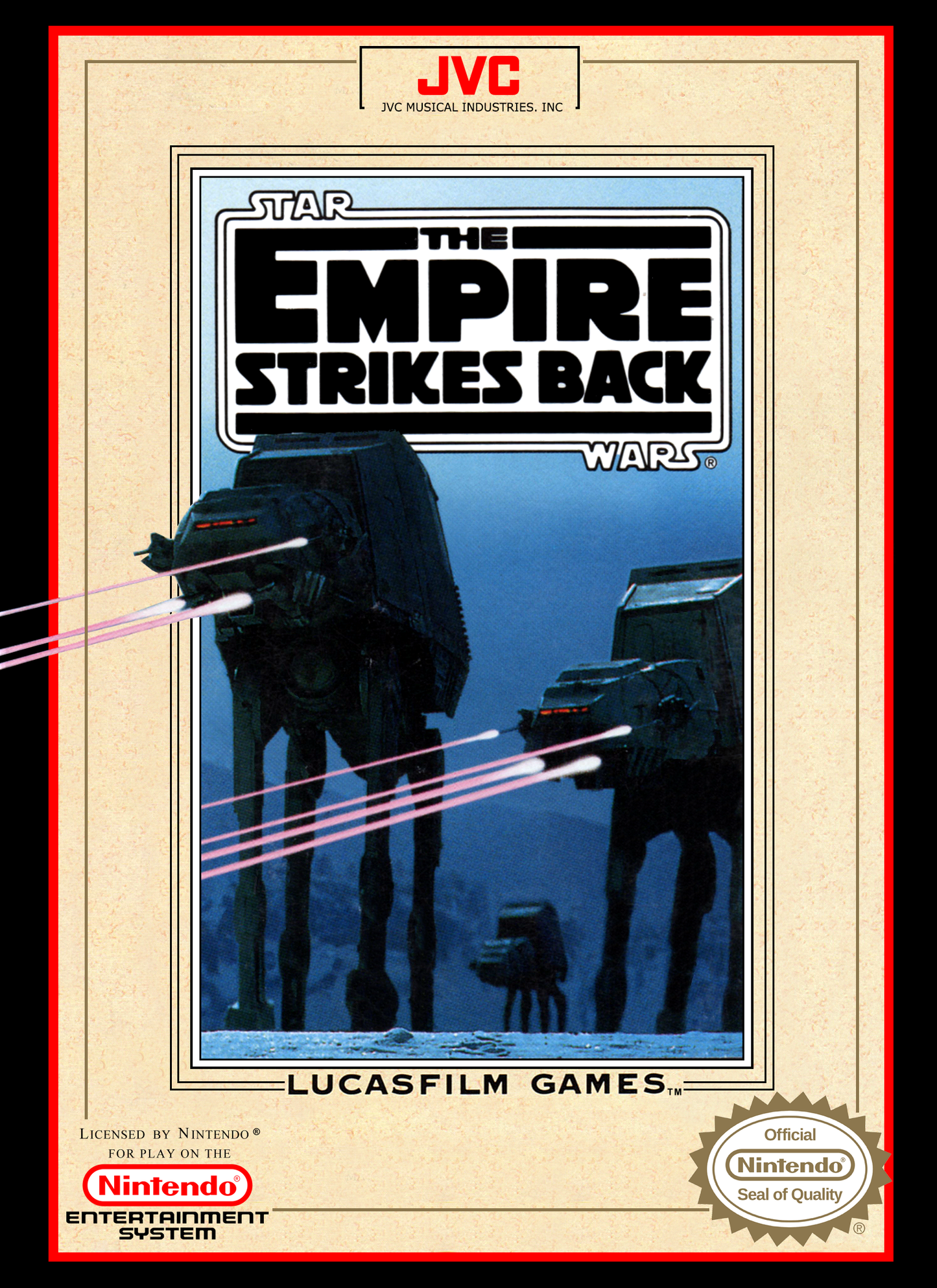 STAR WARS: EMPIRE STRIKES BACK - NES