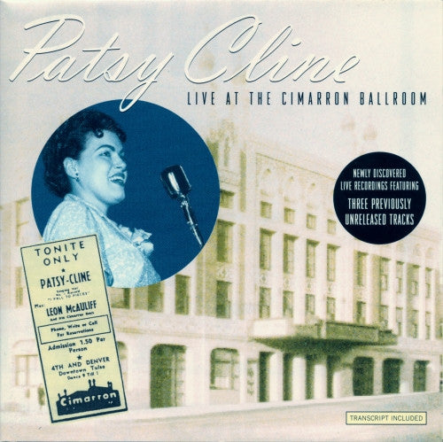 CLINE, PATSY - LIVE AT THE CIMARRON BALLROOM