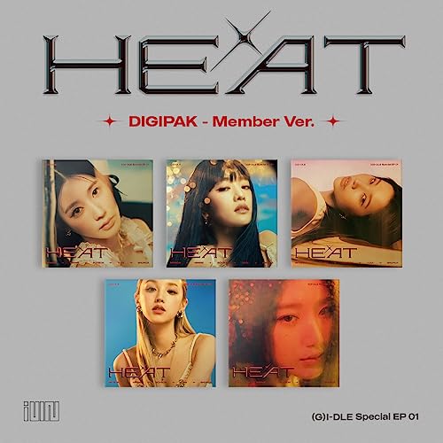 (G)I-DLE - HEAT- MEMBER VERSION (BOOK)