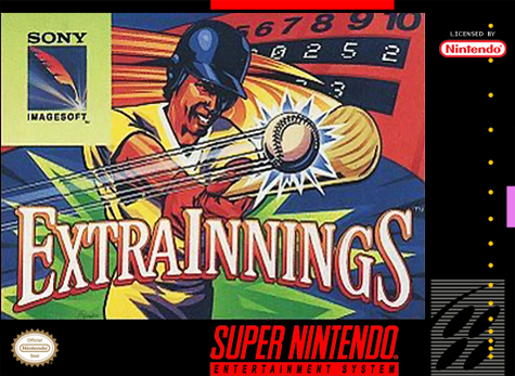 EXTRA INNINGS - SNES (W/BOX & MANUAL)
