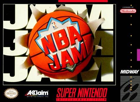 NBA JAM (1993) - SNES (W/BOX)