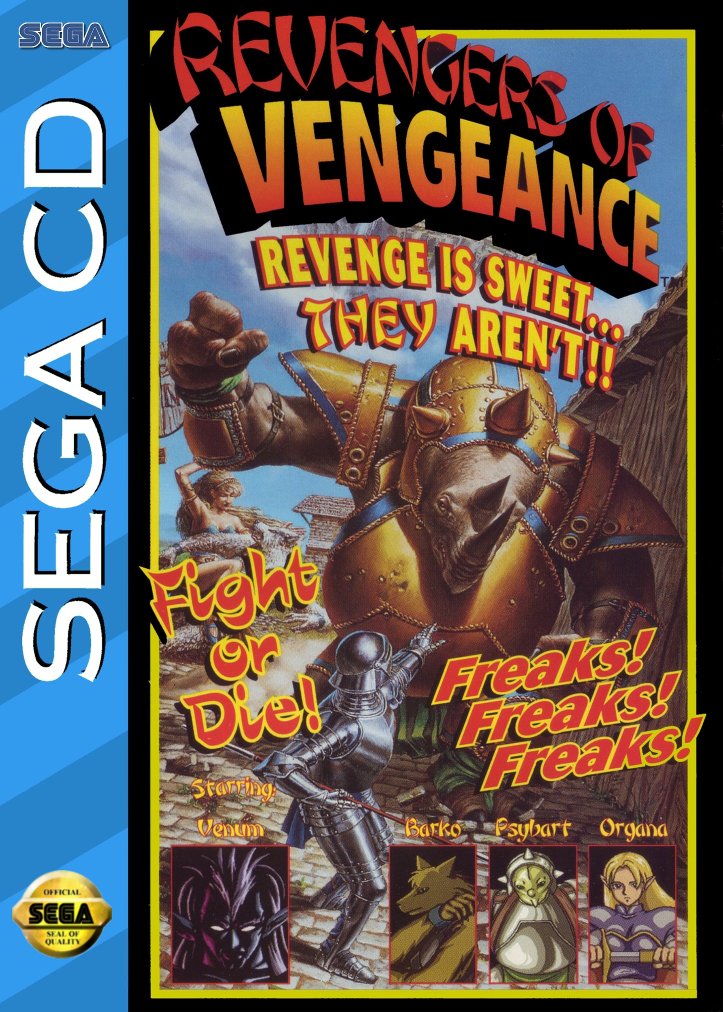 REVENGE OF VENGEANCE - SEGACD