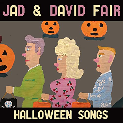 FAIR,JAD & DAVID - HALLOWEEN SONGS (OPAQUE ORANGE WITH BLACK SWIRL VINYL)
