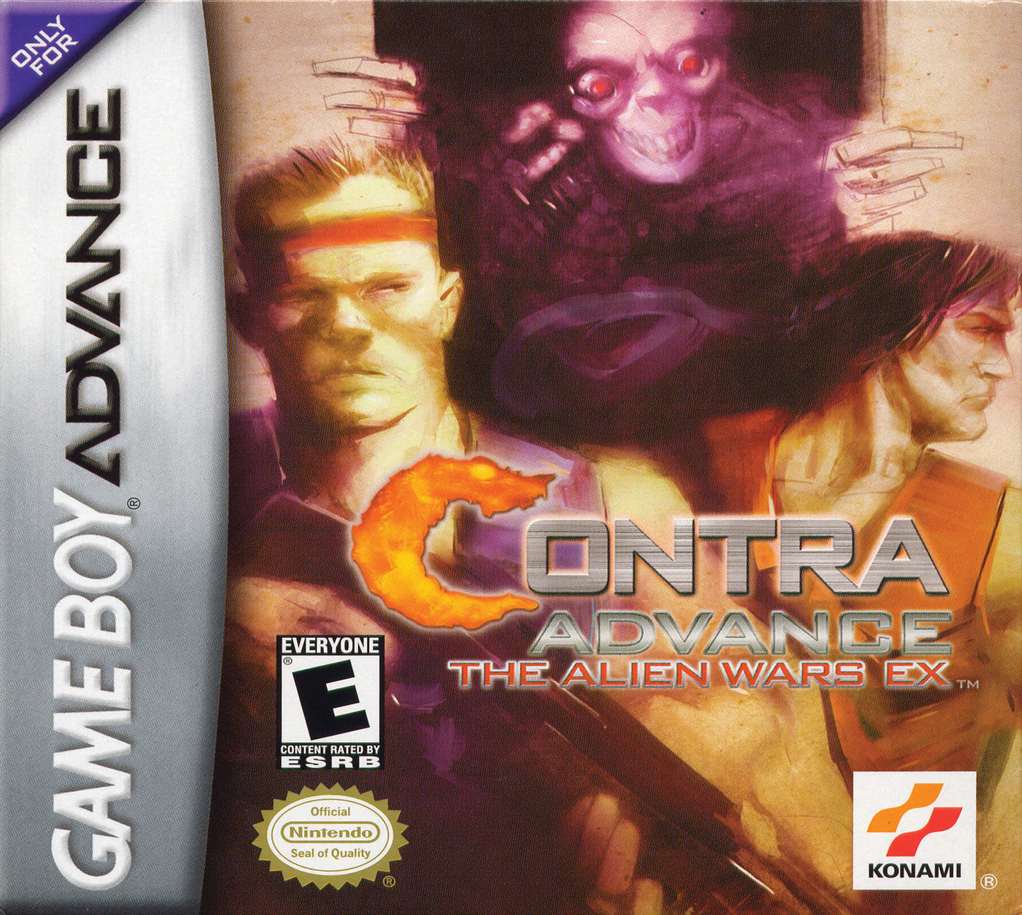 CONTRA ADVANCE: ALIEN WARS - GBA (CARTRIDGE ONLY)