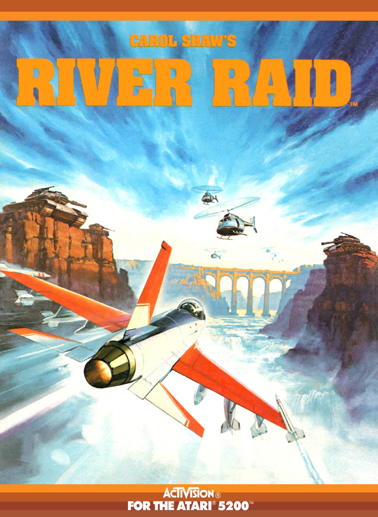 RIVER RAID - ATARI5200
