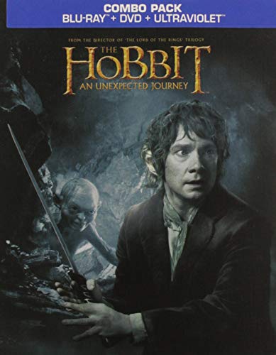 HOBBIT: AN UNEXPECTED JOURNEY - BLU-INC. DVD COPY-STEELBOOK