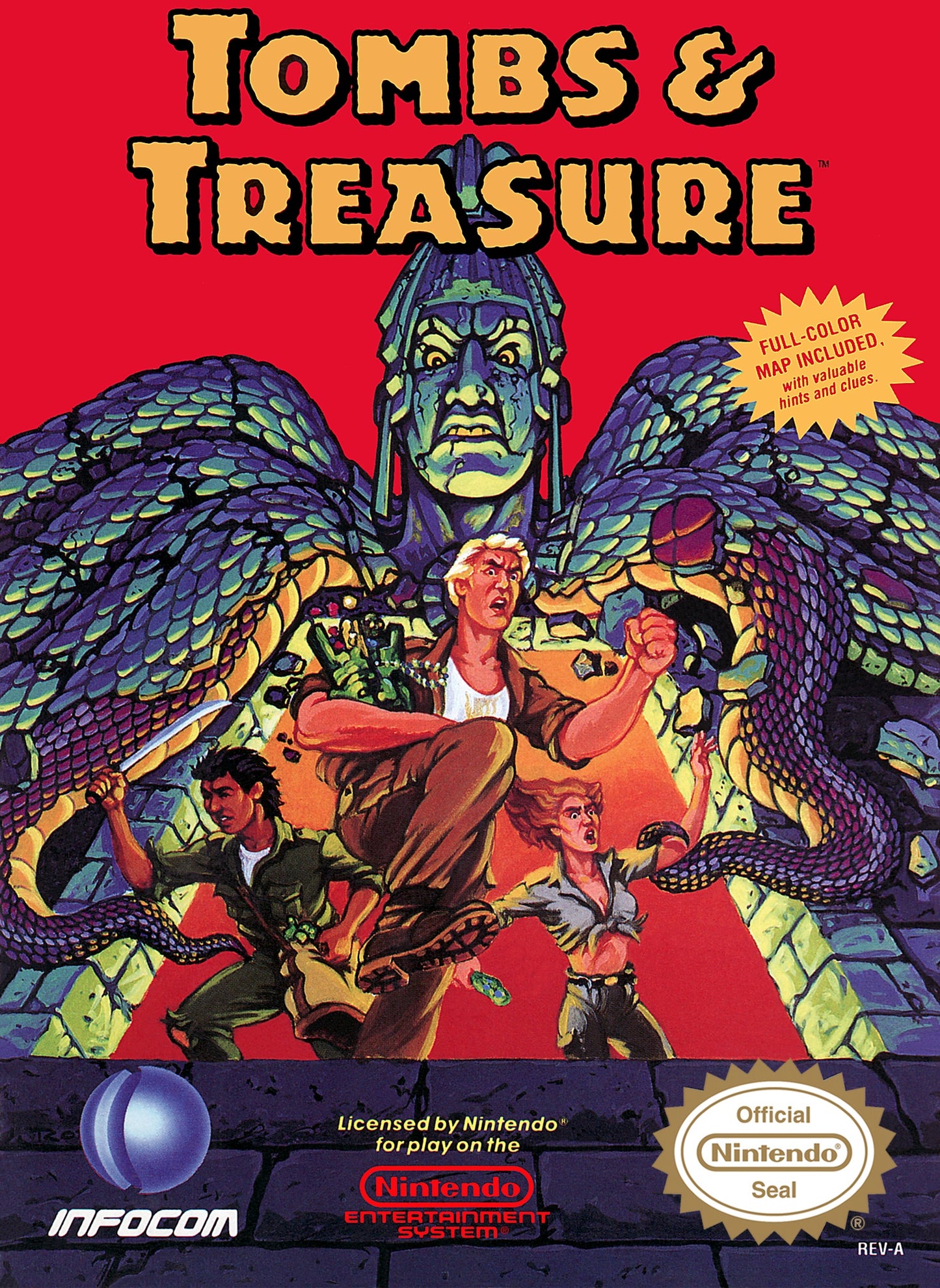TOMBS & TREASURE - NES