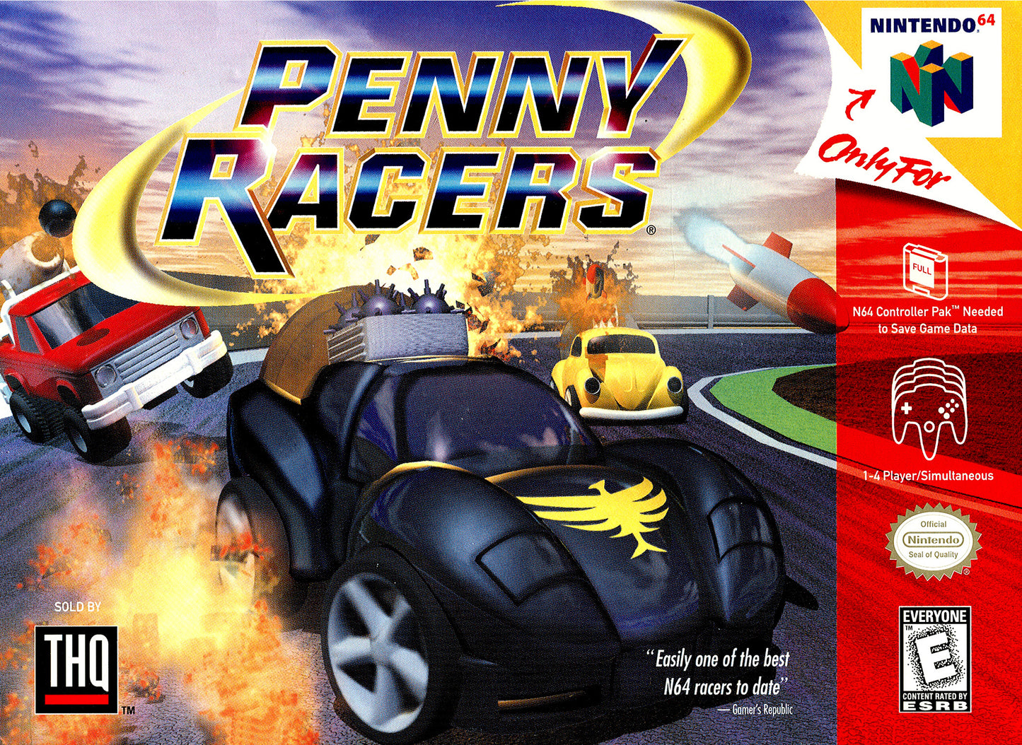 PENNY RACERS - N64 (W/BOX)