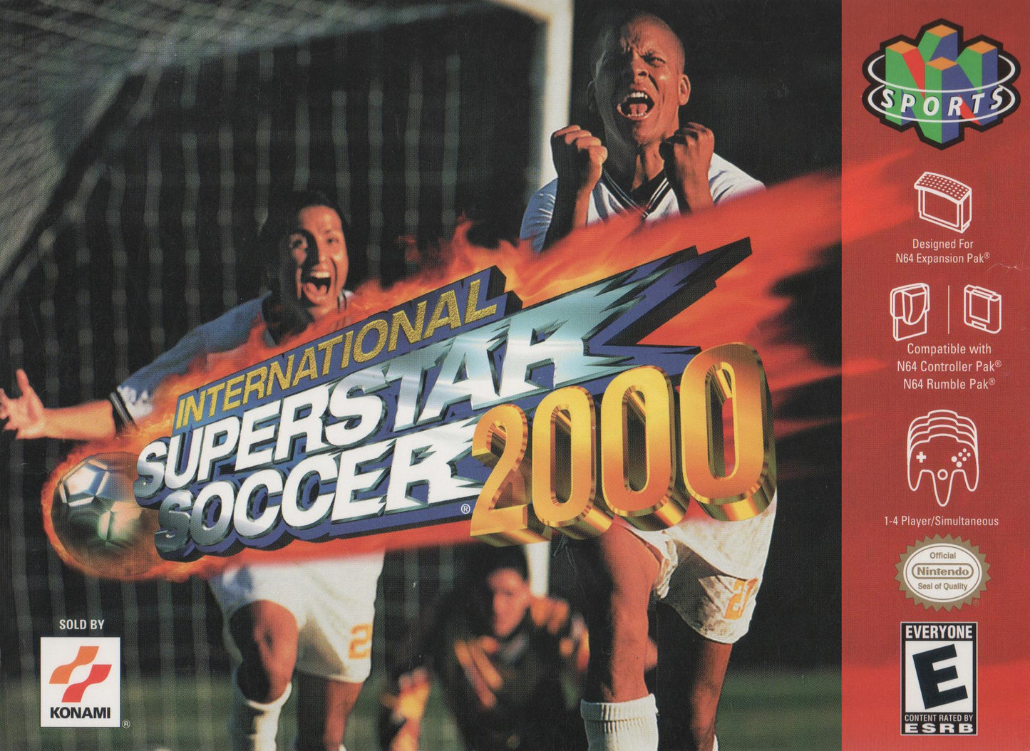 INTERNATIONAL SUPERSTAR SOCCER 2000 - N64