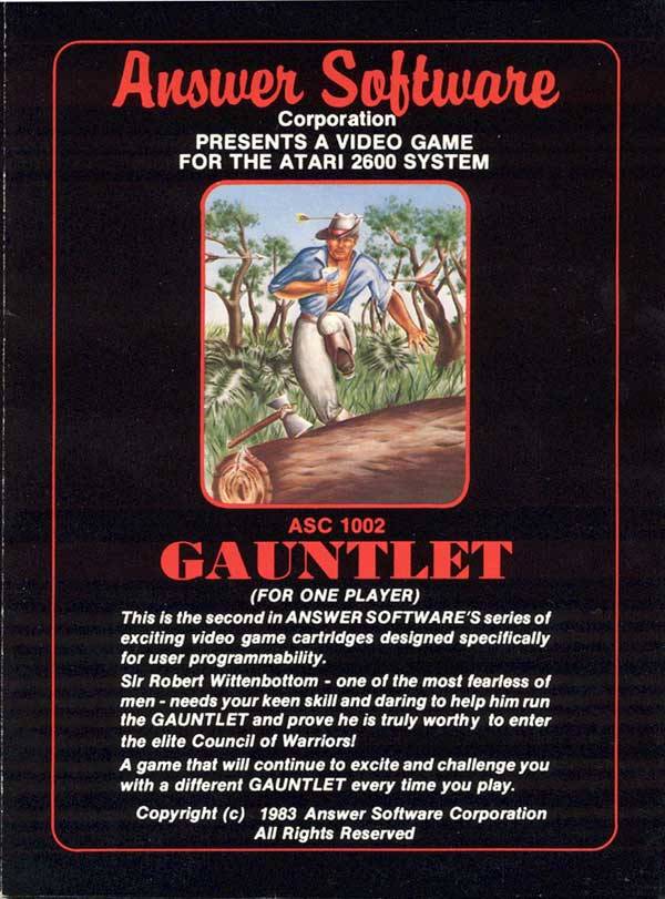 GAUNTLET - ATARI2600
