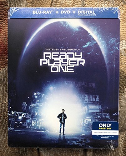 READY PLAYER ONE - BLU-INC. DVD COPY-STEELBOOK