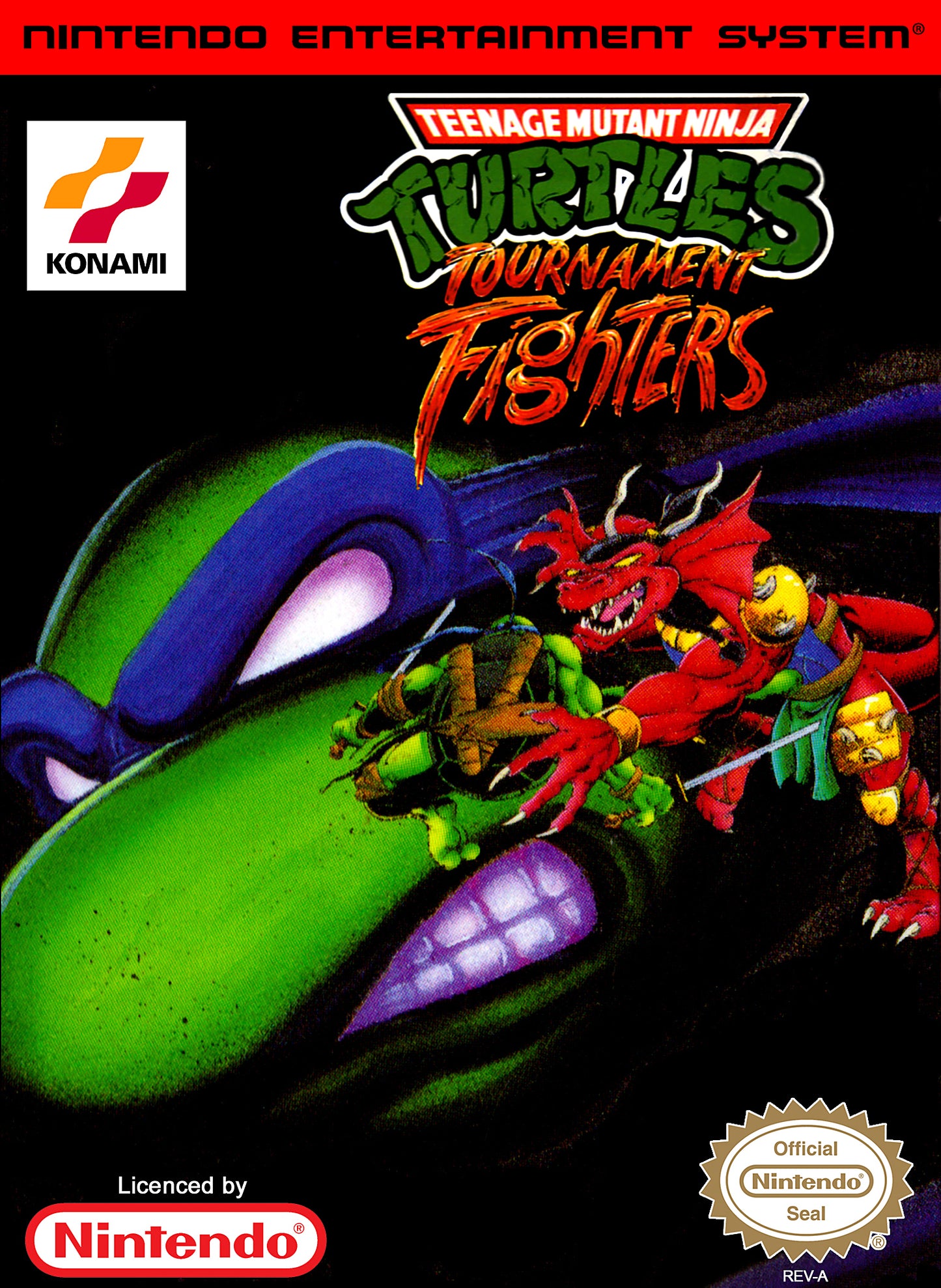 TEENAGE MUTANT NINJA TURTLES: TOURNAMENT - NES