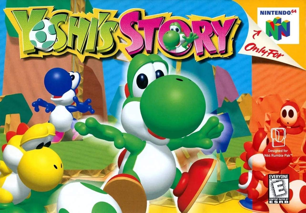 YOSHI'S STORY - N64 (W/BOX & MANUAL)