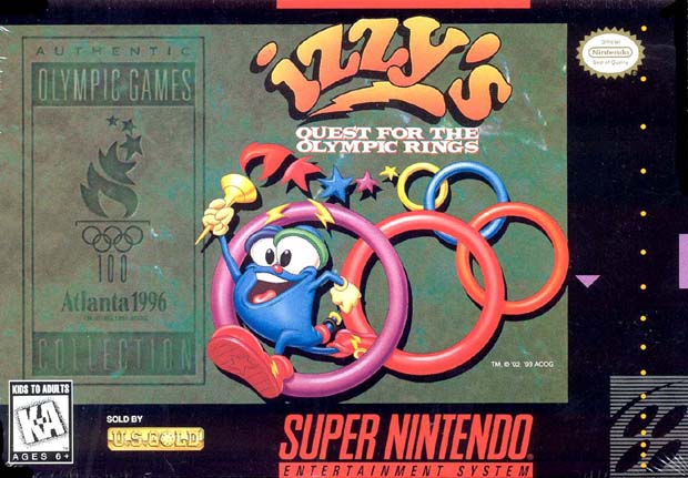 IZZY'S QUEST FOR THE OLYMPIC RINGS - SNES