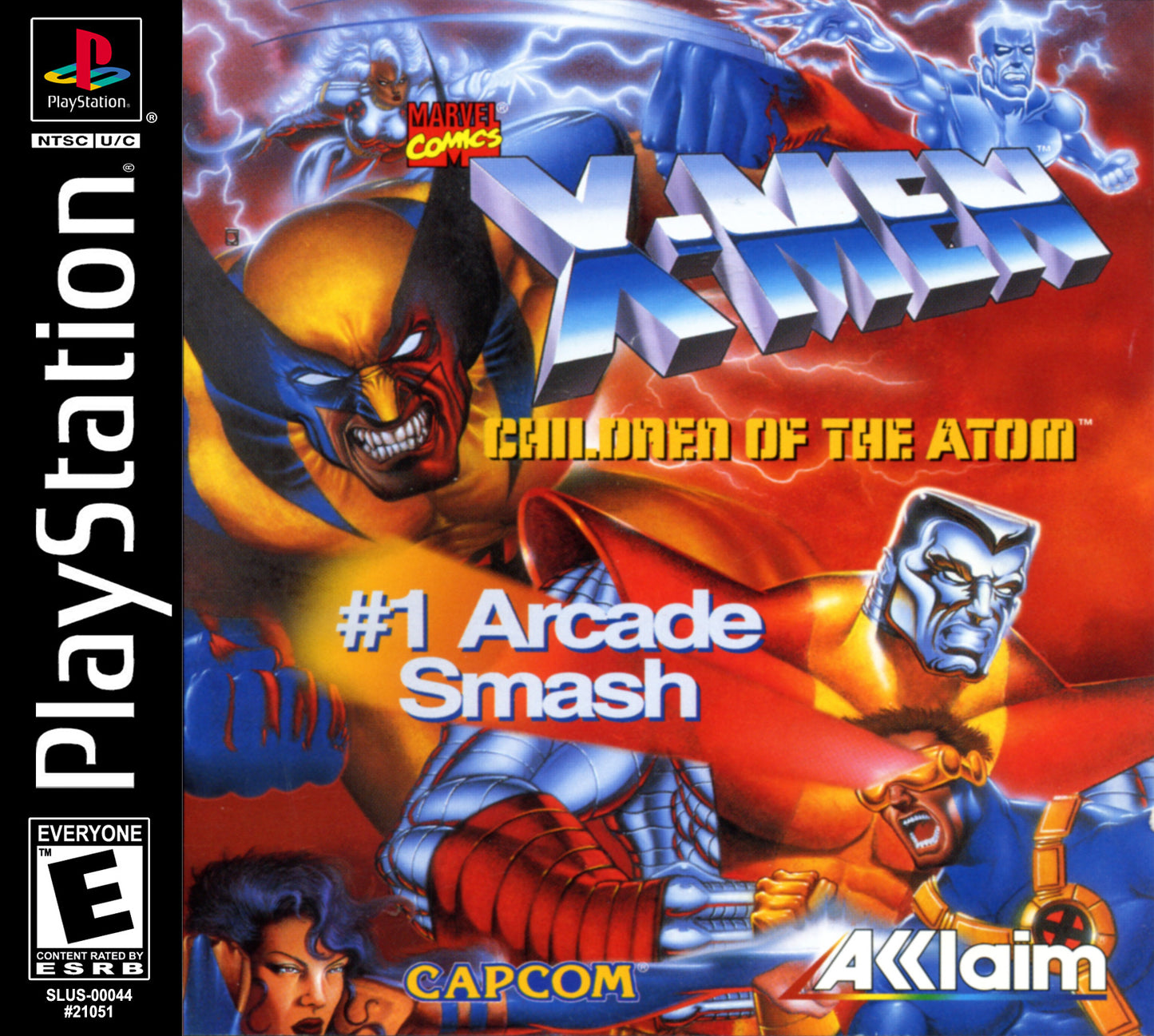 X-MEN: CHILDREN OF THE ATOM - PS1